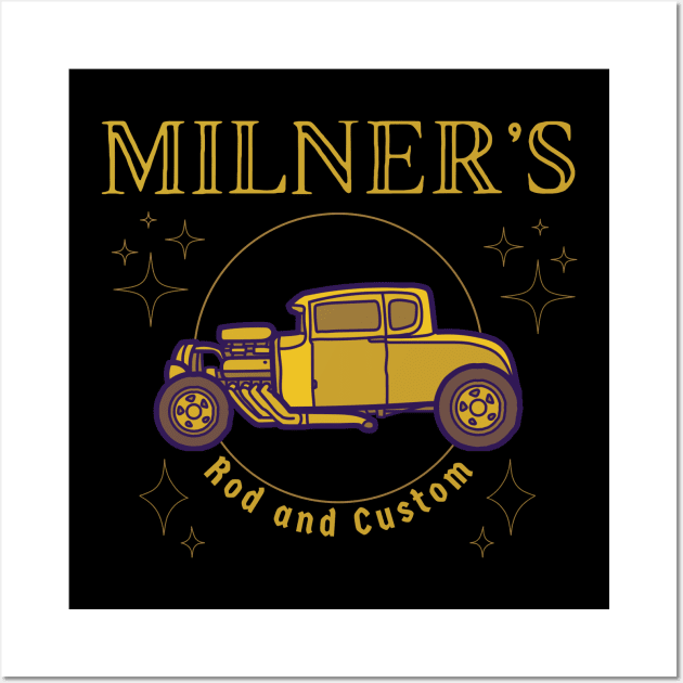 Milners Rod and Custom Wall Art by Sloat